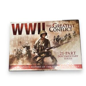 World War II The Grestest‎ Conflict 21 Part Documentary Series DVD Set New